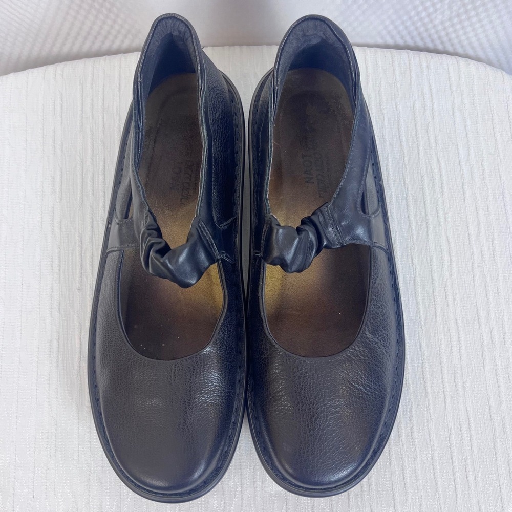 NAOT Black‎ Leather Mary Jane Comfort Shoes Size 40 US 9